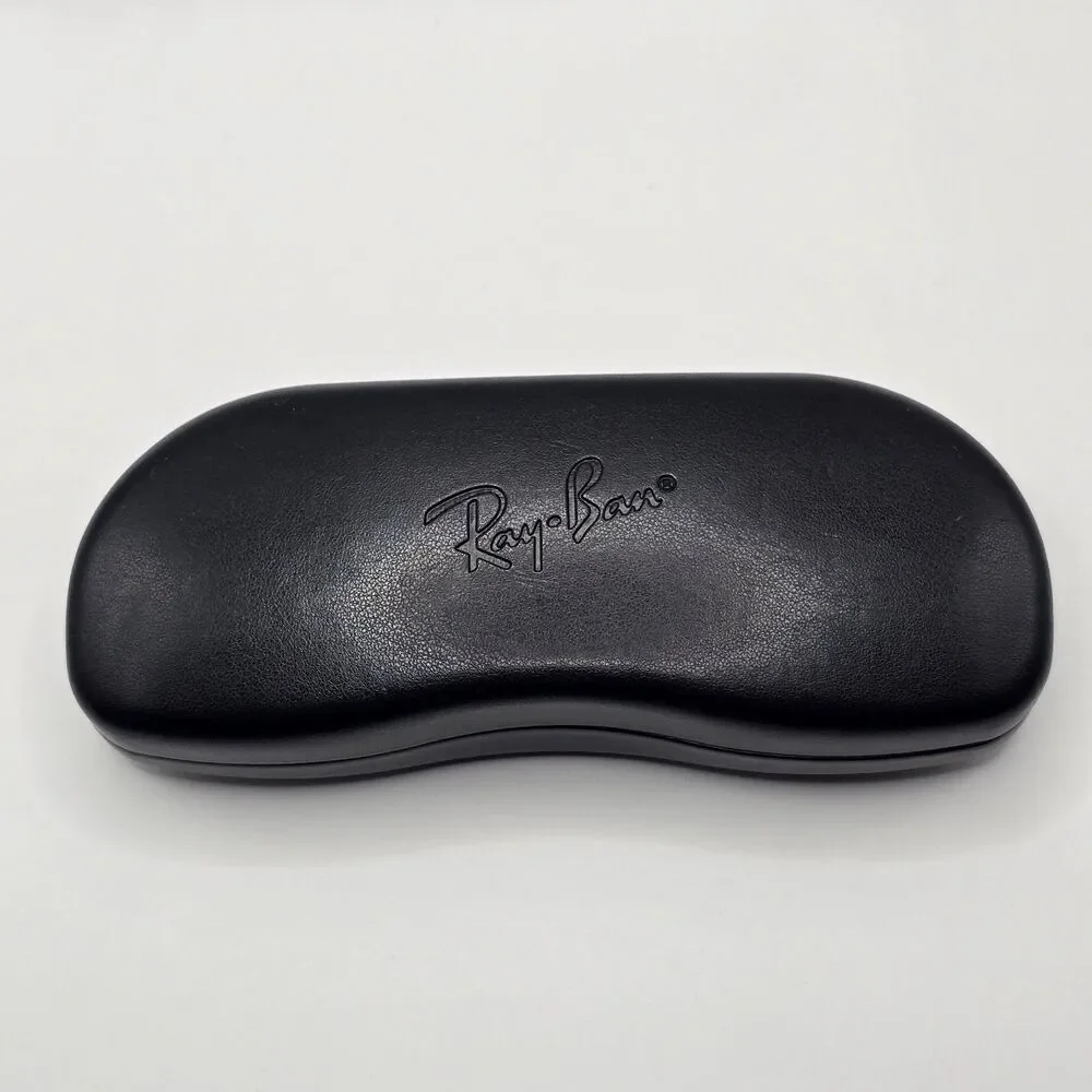 Authentic Ray Ban Black Hard Shell Glasses, Eyeglasses Sunglasses Case Clamshell